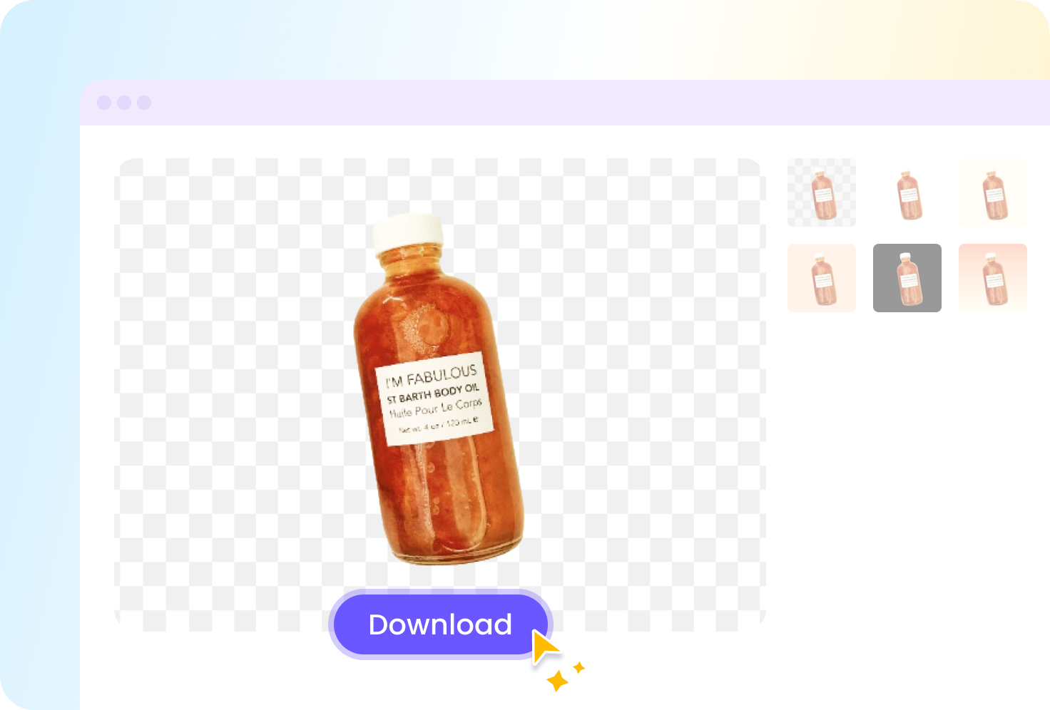 change background editor